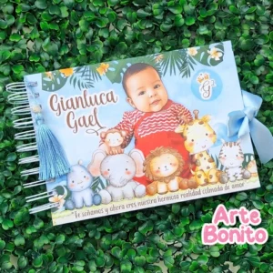 libro personalizado animalitos del bosque2