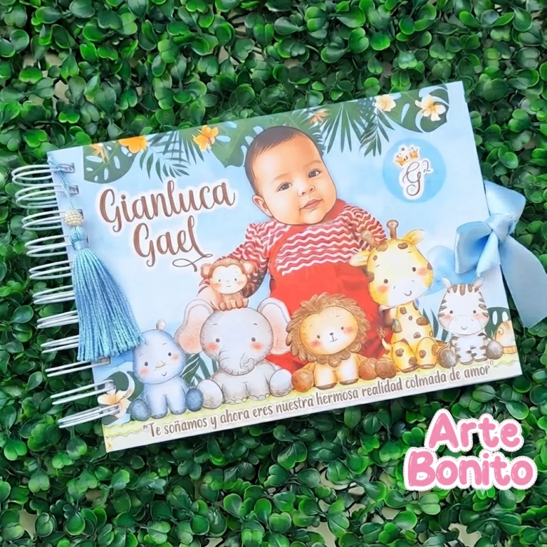 libro personalizado animalitos del bosque2